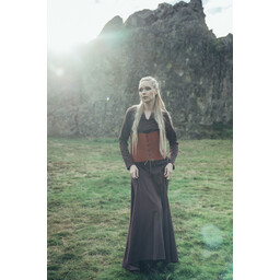 Robe Viking Lina, marron foncé - Celtic Webmerchant