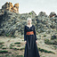 Robe Viking Lina, noir - Celtic Webmerchant