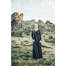 Viking dress Lina, black - Celtic Webmerchant