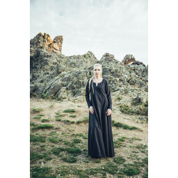 Viking sukienka Lina, czarna - Celtic Webmerchant