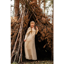 Viking sukienka Lina, naturalne - Celtic Webmerchant