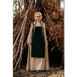 Überkleid aus Wolle Frigg, grün - Celtic Webmerchant