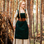Überkleid aus Wolle Frigg, grün - Celtic Webmerchant