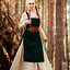 Überkleid aus Wolle Frigg, grün - Celtic Webmerchant