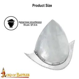 16ème siècle Morion espagnol / cabasse, finition antique - Celtic Webmerchant