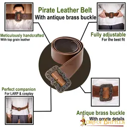 Pirate belt Bastian - Celtic Webmerchant