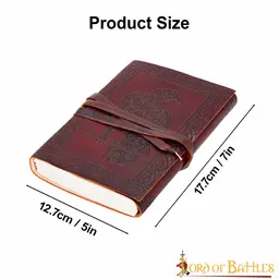 Leather journal eagle - Celtic Webmerchant