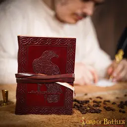 Carnet en cuir d'aigle - Celtic Webmerchant