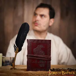 Leren boek adelaar - Celtic Webmerchant