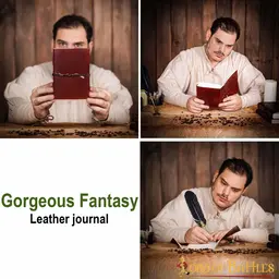 Läderjournal trollkarl - Celtic Webmerchant
