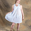 Göttinnenkleid Hera, kurz, weiß - Celtic Webmerchant