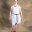 Robe Déesse Héra, courte, blanche - Celtic Webmerchant