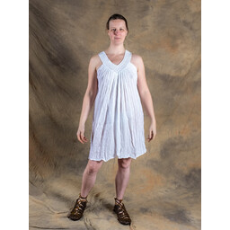 Gudinde Kjole Hera, kort, hvid - Celtic Webmerchant