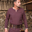 Herringbone tunic Tyr, burgundy grey - Celtic Webmerchant