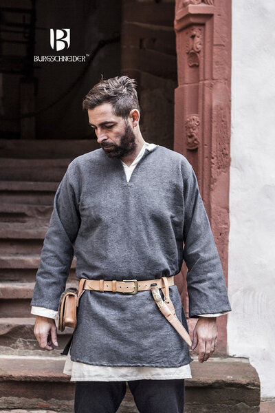 Tunika Erik, grå - Celtic Webmerchant