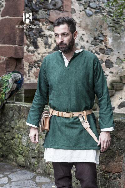 Túnica Erik, verde - Celtic Webmerchant