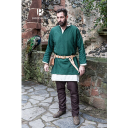 Tunic Erik, green - Celtic Webmerchant