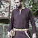 Burgschneider Tunic Erik, brown - Celtic Webmerchant