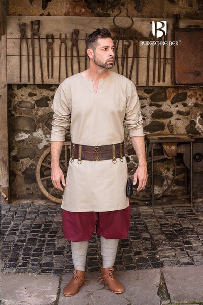 Tunic Leif, natural - Celtic Webmerchant