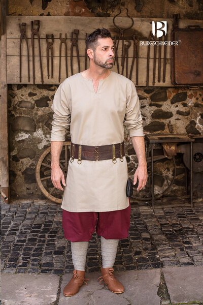 Tunika Leif, natur - Celtic Webmerchant