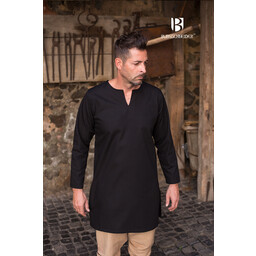 Tunic Leif, black - Celtic Webmerchant