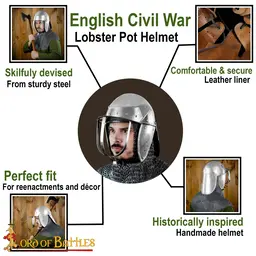 Burgonet anglais - Celtic Webmerchant