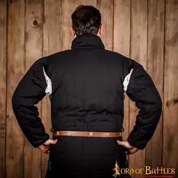 Cintura medievale in pelle con fibbia in ottone - Celtic Webmerchant