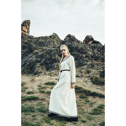 Frühmittelalterkleid Aelswith, natur - Celtic Webmerchant