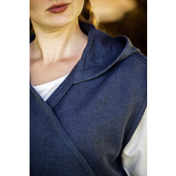 Robe cache-cœur Thyra, bleu - Celtic Webmerchant