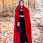 Cape en velours Ilja, rouge - Celtic Webmerchant