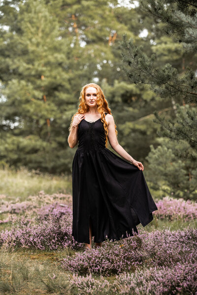 Kleid Aibell, schwarz - Celtic Webmerchant