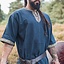 Celtic tunic, short sleeves, blue - Celtic Webmerchant