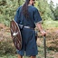 Keltische tuniek, korte mouwen, blauw - Celtic Webmerchant