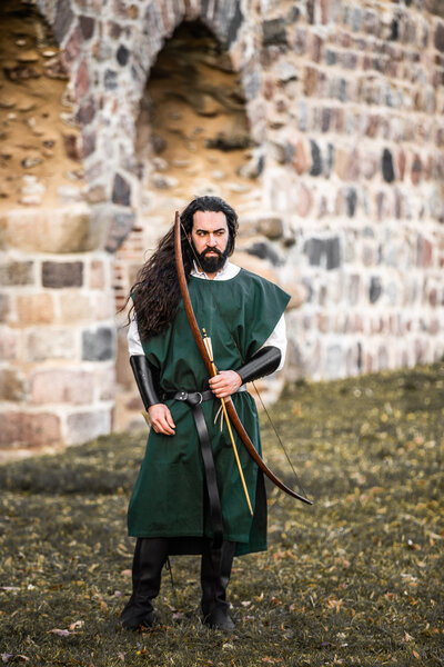 Surcoat men, green - Celtic Webmerchant