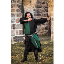 Surcoat, checked, black-green - Celtic Webmerchant