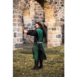 Surcoat, kariert, schwarz-grün - Celtic Webmerchant