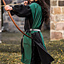 Surcoat, checked, black-green - Celtic Webmerchant