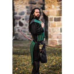 Surcoat, kariert, schwarz-grün - Celtic Webmerchant