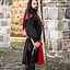 Surcoat, checked, black-red - Celtic Webmerchant