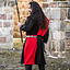 Surcoat, kariert, schwarz-rot - Celtic Webmerchant