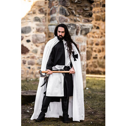 Surcoat, checked, black-white - Celtic Webmerchant