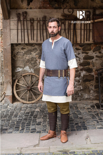 Tunic Aegir, grey - Celtic Webmerchant