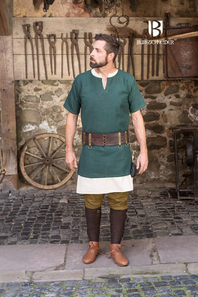 Tunique Aegir, vert - Celtic Webmerchant