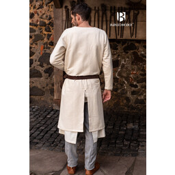 Long medieval tunic Arnaud, natural - Celtic Webmerchant