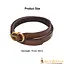 Mittelalterliches Lederstrumpfband - Celtic Webmerchant