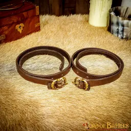 Mittelalterliches Lederstrumpfband - Celtic Webmerchant