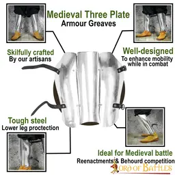 15th century greaves - Celtic Webmerchant