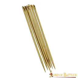 Brass needles, set of 6 pieces - Celtic Webmerchant