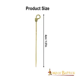 Alfileres de latón, conjunto de seis - Celtic Webmerchant