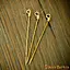 Brass pins, set of six - Celtic Webmerchant